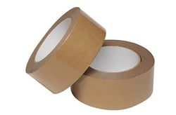 Paper packaging tapes
