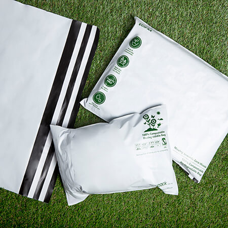 Eco compostable courier bags