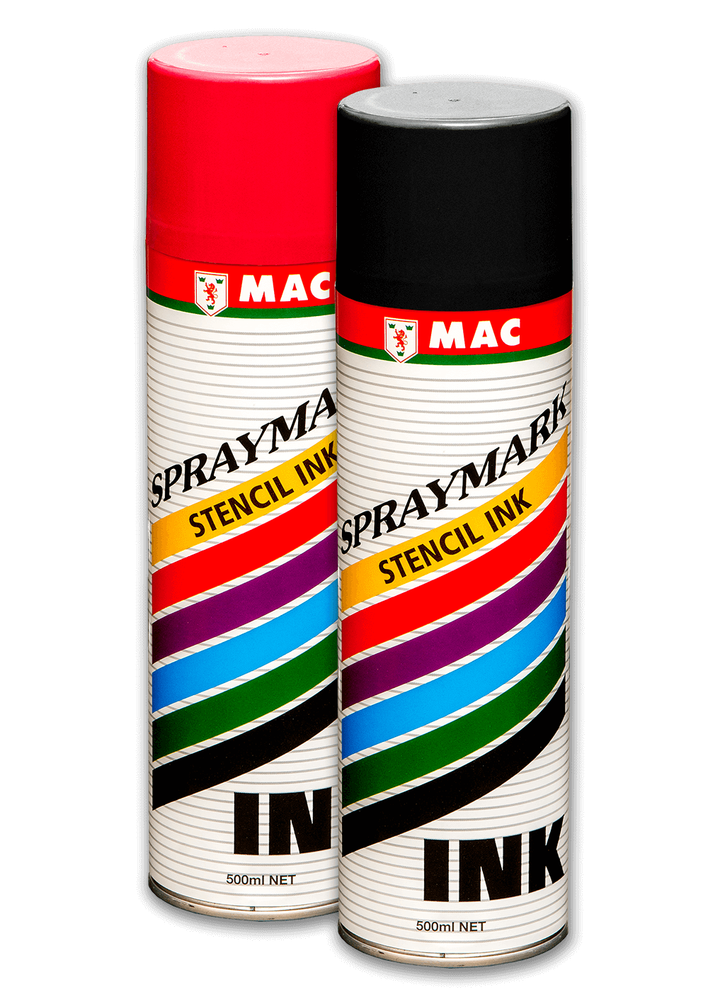 Stencil sprays