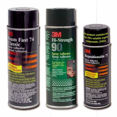 3M spray adhesives