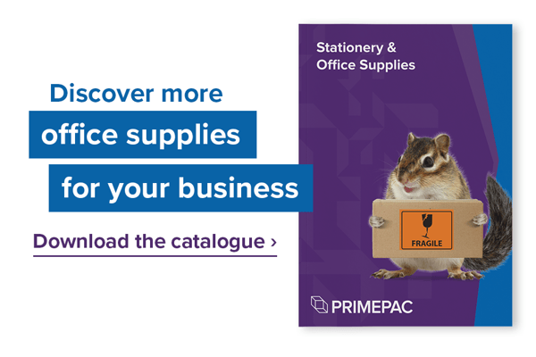 Primepac's stationery and office supplies catalogue. Download now