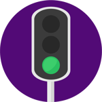 Green Covid traffic light