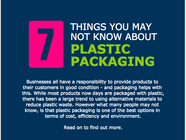 7 things you may not know about Plastic Packaging