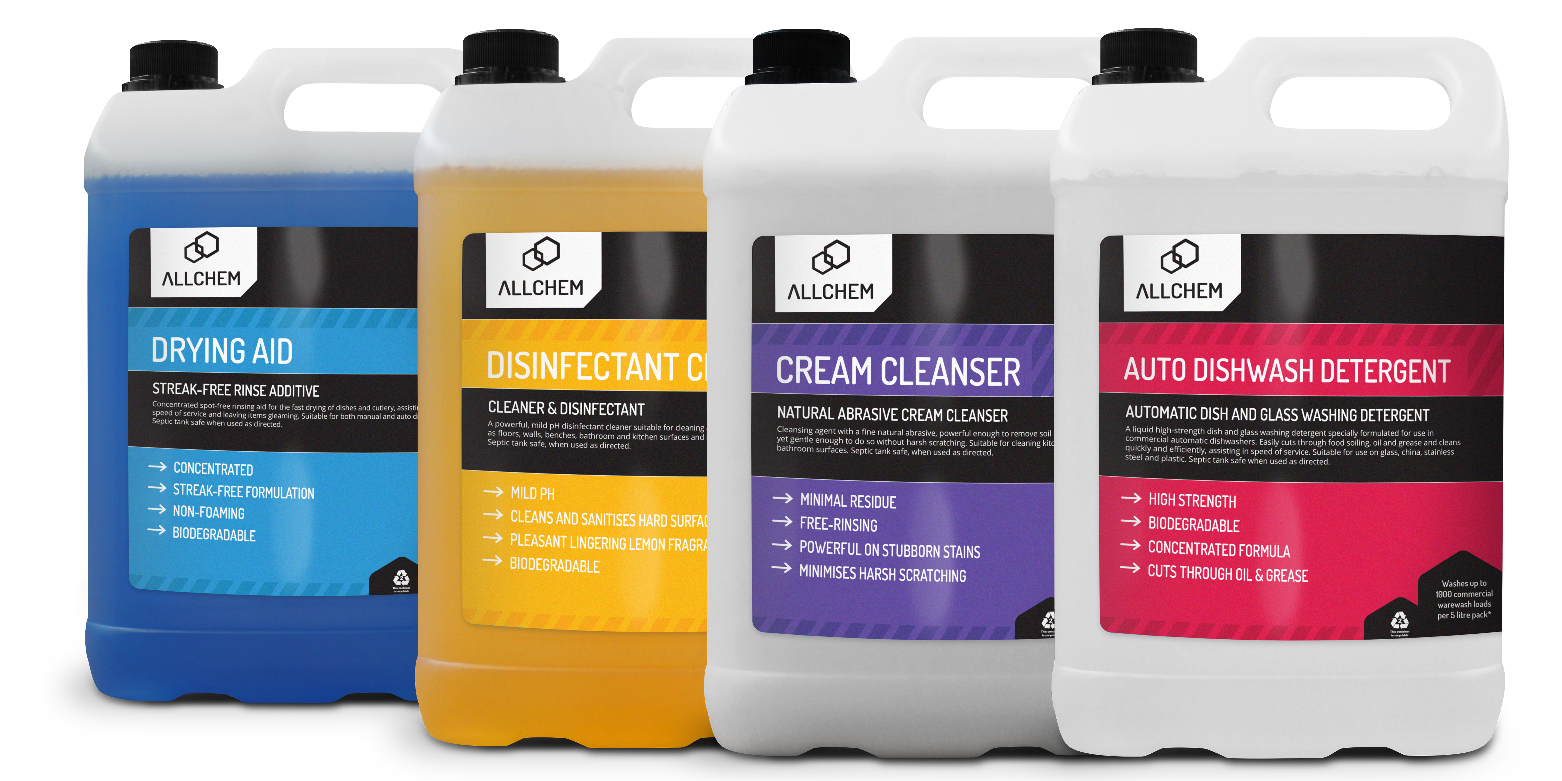 MPI approved cleaning products