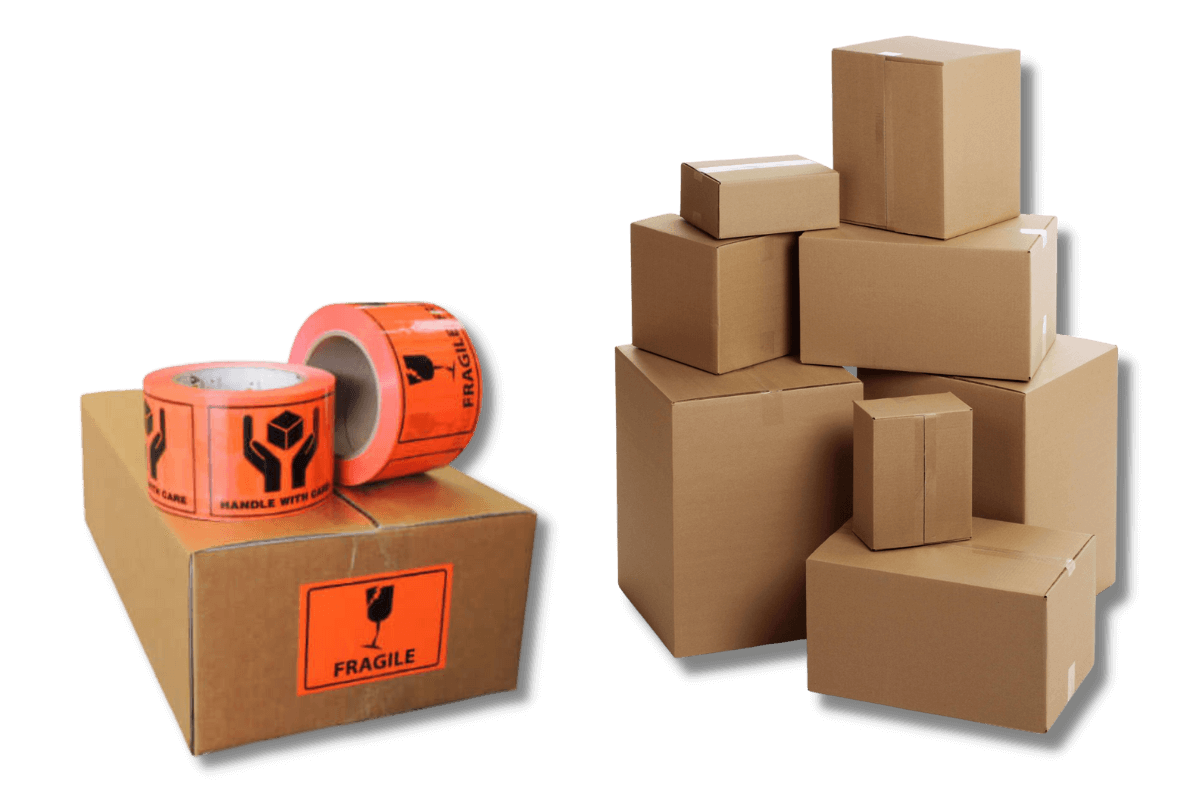 Frustration-free packaging supplies