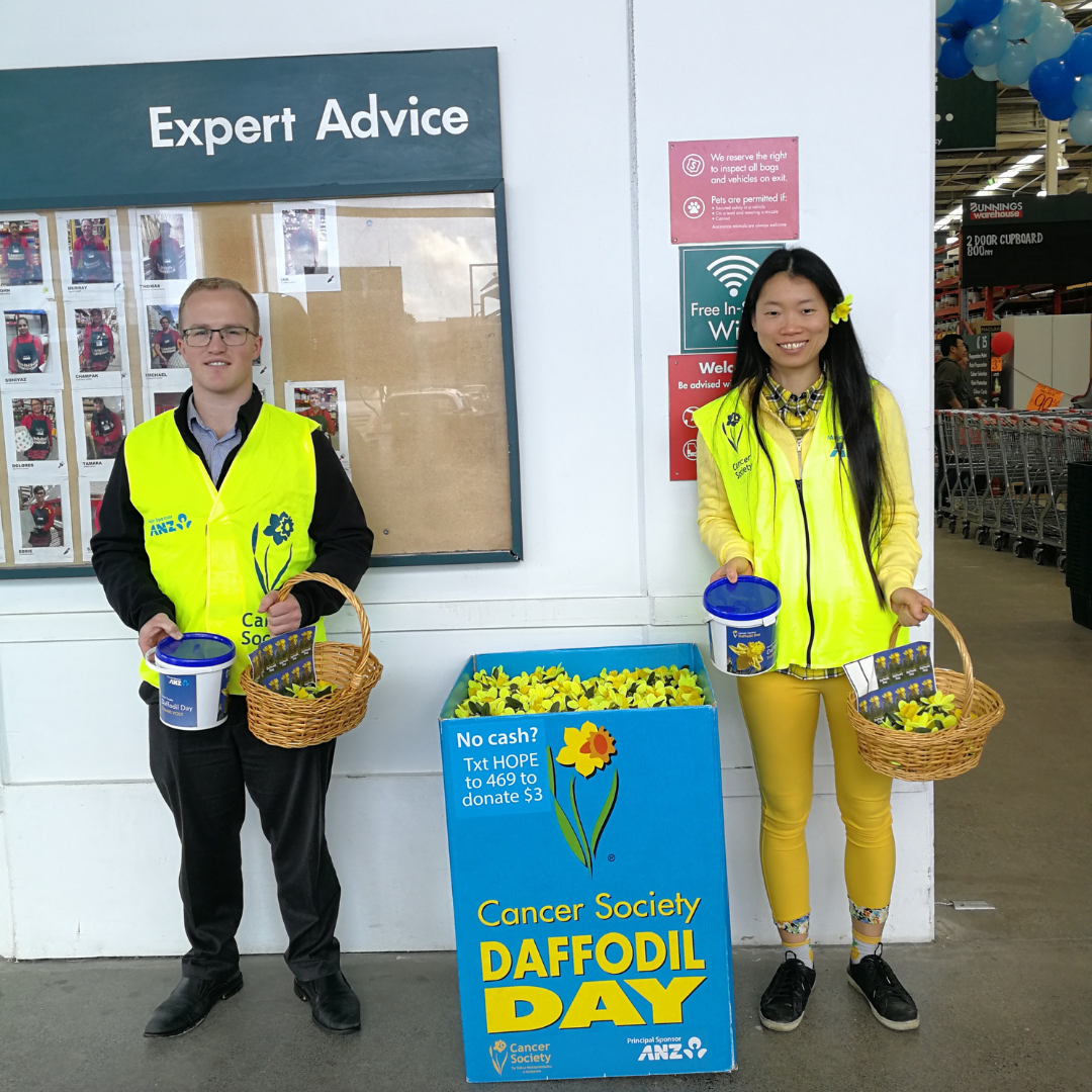 Primepac fundraising for Daffodil Day
