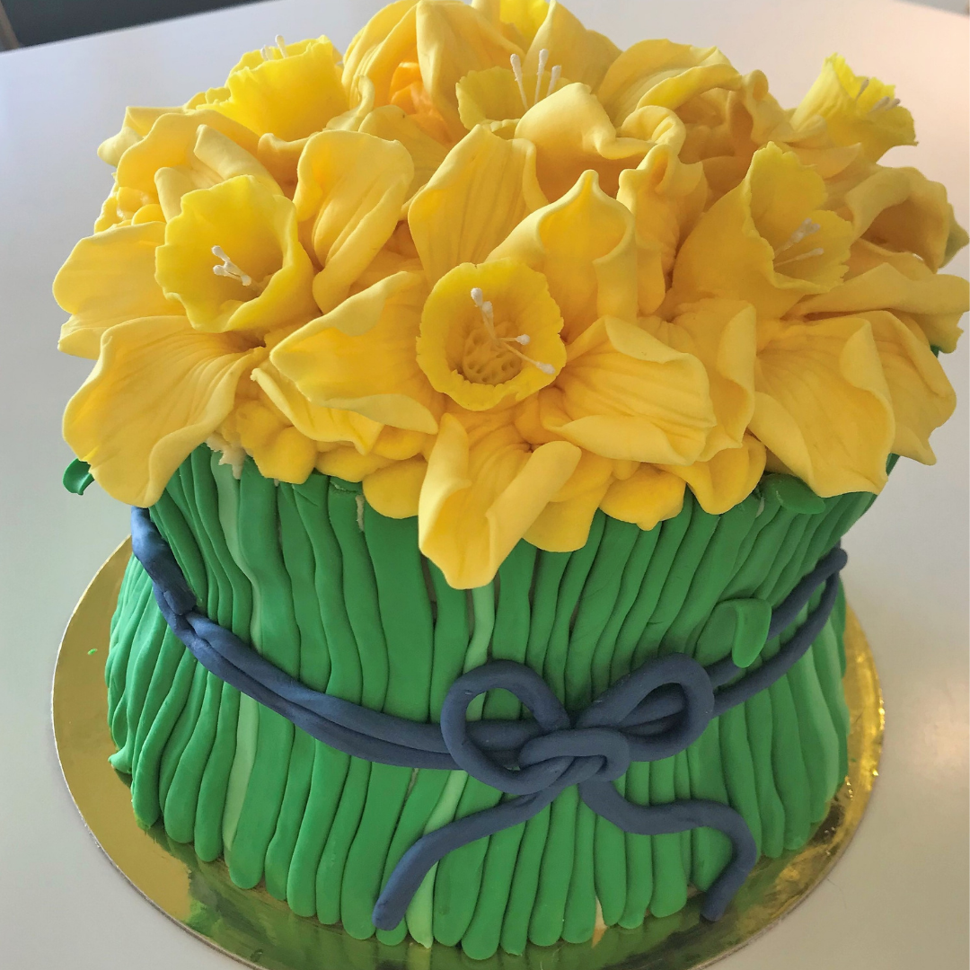 Daffodil Day cake