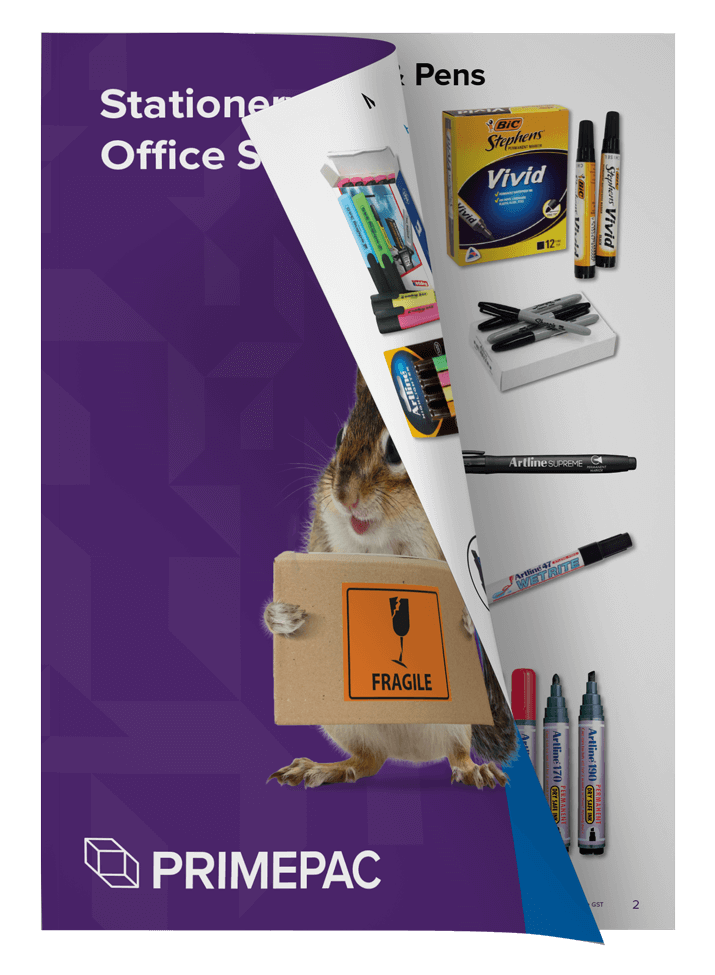 Stationery and office supplies open catalogue