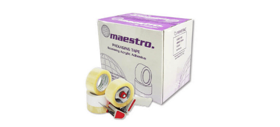 Maestro packaging tape